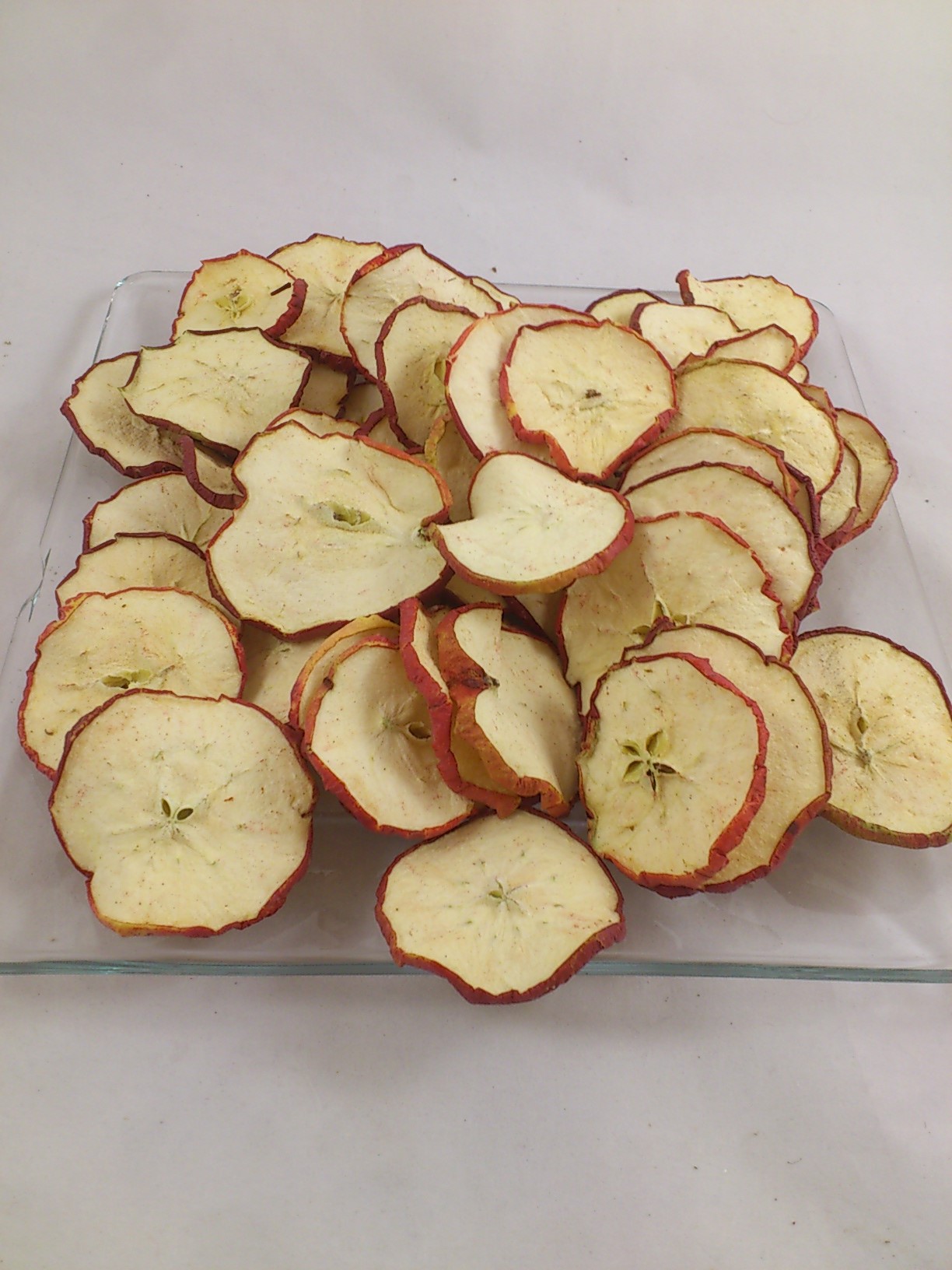 Tranches de pommes rouges séchées 250 gr.